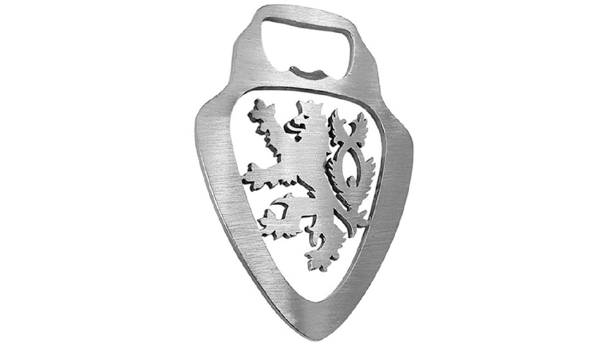 Ouvre-bouteille+en+acier+inoxydable+-+%27R%C3%A9publique+Tch%C3%A8que%27+%28Argent%29
